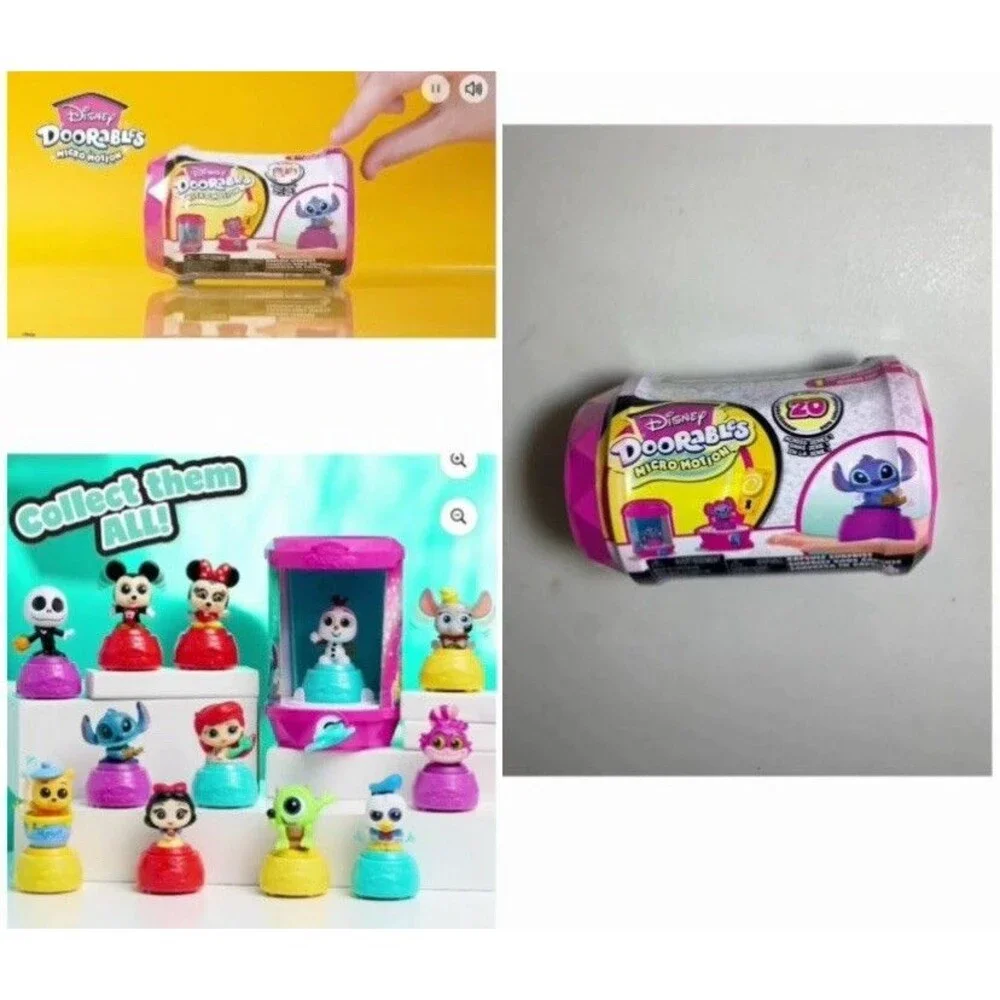Disney Doorables Micro Motion Series 1 Mystery Capsule Surprise - New
